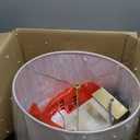 JONATHAN Y 23" Gold/White 2-Light Alabaster and Metal LED Table Lamp, Coastal Glam Modern Bedside Lamp with Nightlight Base and Linen Shade, LED Bulbs Included JYL6202A