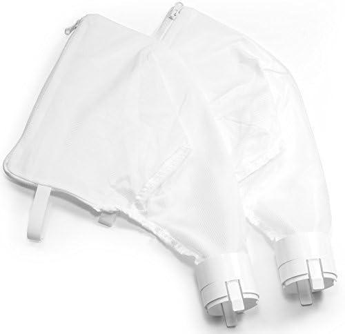 Aquatix Pro Premium Compatible Zipper Replacement Bags for Polaris 360 & 380 (2pc), Heavy Duty Pool Vacuum Cleaner/Filter Parts, Easy to Install Leaf Bags, Damage Free Enclosure