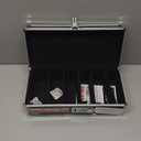 Vaultz Locking Medicine Storage Box with Combination Lock, 3.75" x 11.88" x 5.25", Black (VZ03480)