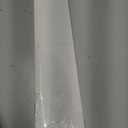 Cordless Light Filtering Mini Blind, 45 x 48 in, Pearl White