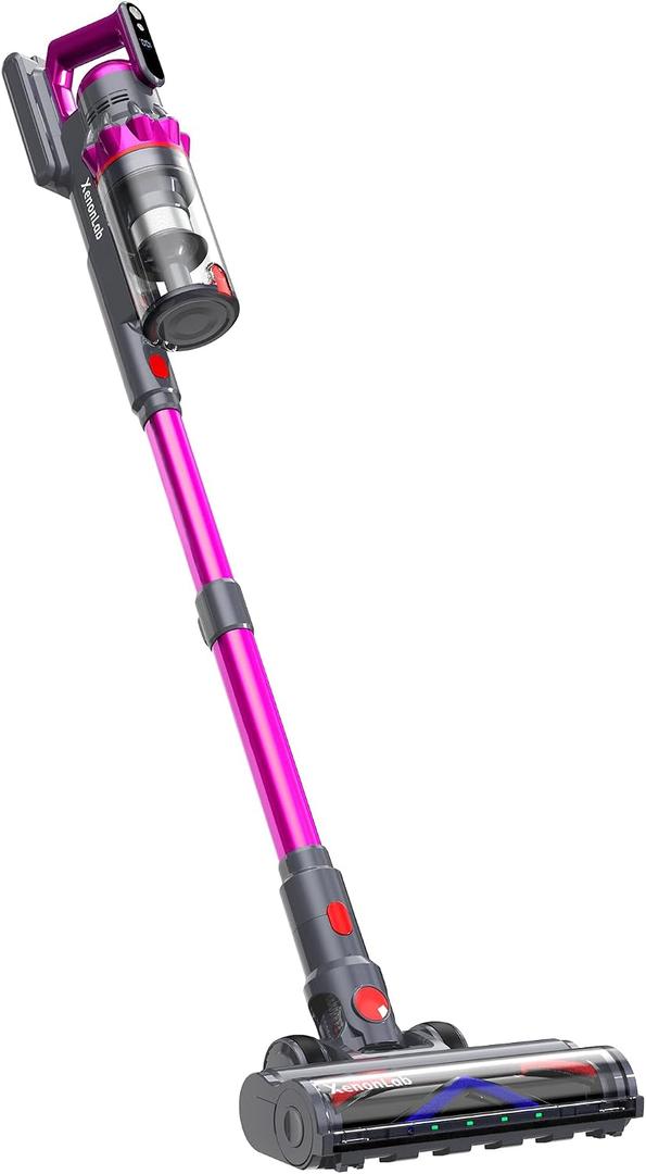 Cordless Vacuum Cleaner, 75Mins
10 Stage Filtration, Cone Filtration&Anti-Tangle