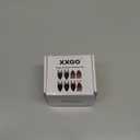 XXGO 155 Pcs Finger Oscillating Multi Tool Sanding Pads Accessories Kits Include 150 Pcs Multitool Finger Sanding Paper and 5 Pcs Multi Tool Finger Sanding Pads XG155F