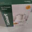 Cuisinart Ice Cream Maker, 1.5 Quart Double Insulated, Sorbet and Frozen Yogurt Maker, Ready in 20 Minutes, ICE-21P1, White