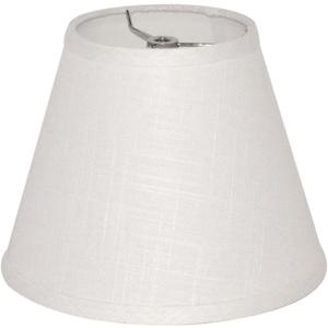 Tootoo Star Barrel White Small Lamp Shade for Table Floor Lamps Replacement, 6x10x7.5 Inch, Fabric Cloth, Spider Model (white)