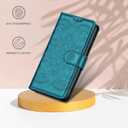 Wallet Case for iPhone 16 Pro Max,[RFID Blocking] 3 Card Holder Stand with Credit Card Slot PU Leather Magnetic Protective Flip Cover for iPhone 16 Pro Max (Blue)