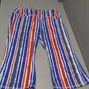 Cakulo Womens Capri Yoga Flare Pants Workout Athletic Active Summer Bootcut Capris Leggings Pockets, Size XL