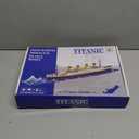 Titanic Ship Model Building Block Set, 3D Puzzle Sets DIY Educational Toys, Bricks Toy, with 1860Pcs Micro Mini Blocks, Ideal Gift for Kids and Adults