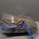 Calming Donut Dogs Beds for Small Dogs Washable,23inch Plush Round Pet Bed for Cozy Sleep,Fluffy Faux Fur Large Cat Bed,Fits up to 25 lbs Pets,Camel (Brown)