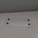 Espresso Coffee Sliding Tray for PHILIPS Baristina Espresso Machine (BAR302/20), Transparent Acrylic Slider Tray for Countertop, PHILIPS Coffee Maker Accessories, Espresso Machine Accessories, 6" x 13.75"