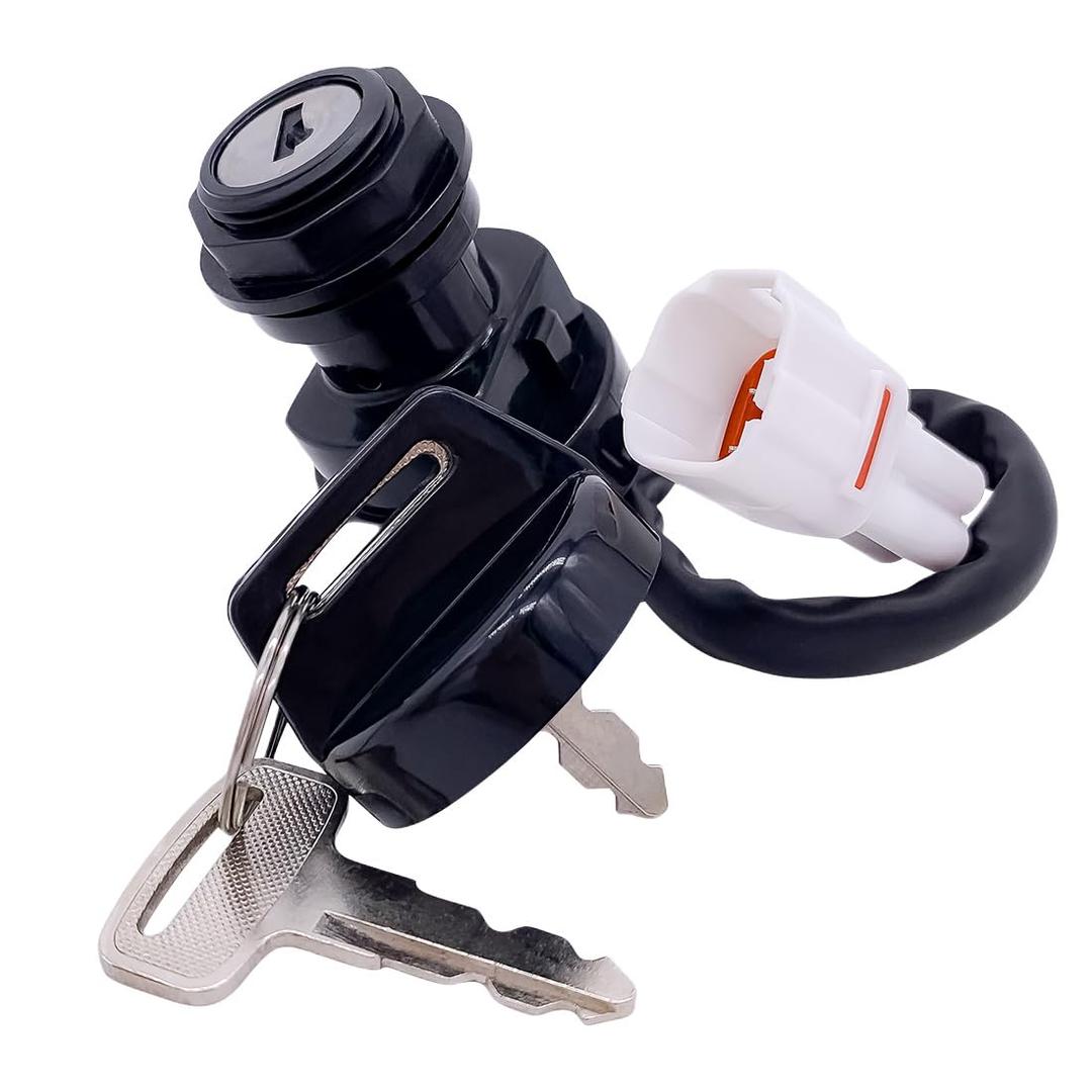 Ignition Switch Key Fits for Yamaha Bear Tracker 250 YFM250 YFM-250 2000 2001 Yamaha Raptor 660 YFM660 Warrior 350 YFM350 2002 03 04 05