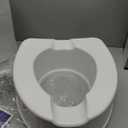 Drive Medical 12066 Premium Raised Toilet Seat, Standard Seat, White