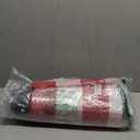 Christmas Door Mat Combo Set - 100% Coco Coir Welcome Mat + 28 x 43 Inch Red and White Plaid Rug, New Year Holiday Christmas Collection Doormat for Front Porch Entryway Decorative