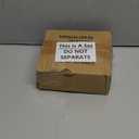 KNOBWELL 18 Pack No Squeak 3.5" Door Hinges Brushed Brass Heavy Duty Hinges for Doors, 3-1/2" Brass Bifold Iron Door Hinges for Interior&Exterior Doors