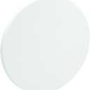 Prime-Line MP9265 Vinyl Circular Wall Protector with Self-Adhesive Backing, 7-In. Diameter, White (5 Pack)