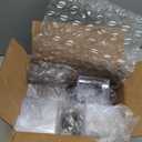 Set of 6 Acrylic Boxes with Lids, 4" Square x 2" Tall, Made in USA, Clear Display Case for Collectibles, Rocks, Seashells and Crafts Storage & Organization