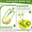 Fabric Flower Bouquets Toys, DIY Craft Kit for Girls 3 4 5 6 7 8 9 10 Years Old, Creative Arts and Crafts Activity for Toddler Kids, Preschool Educational Flower Assembly Gifts for Birthday Christmas