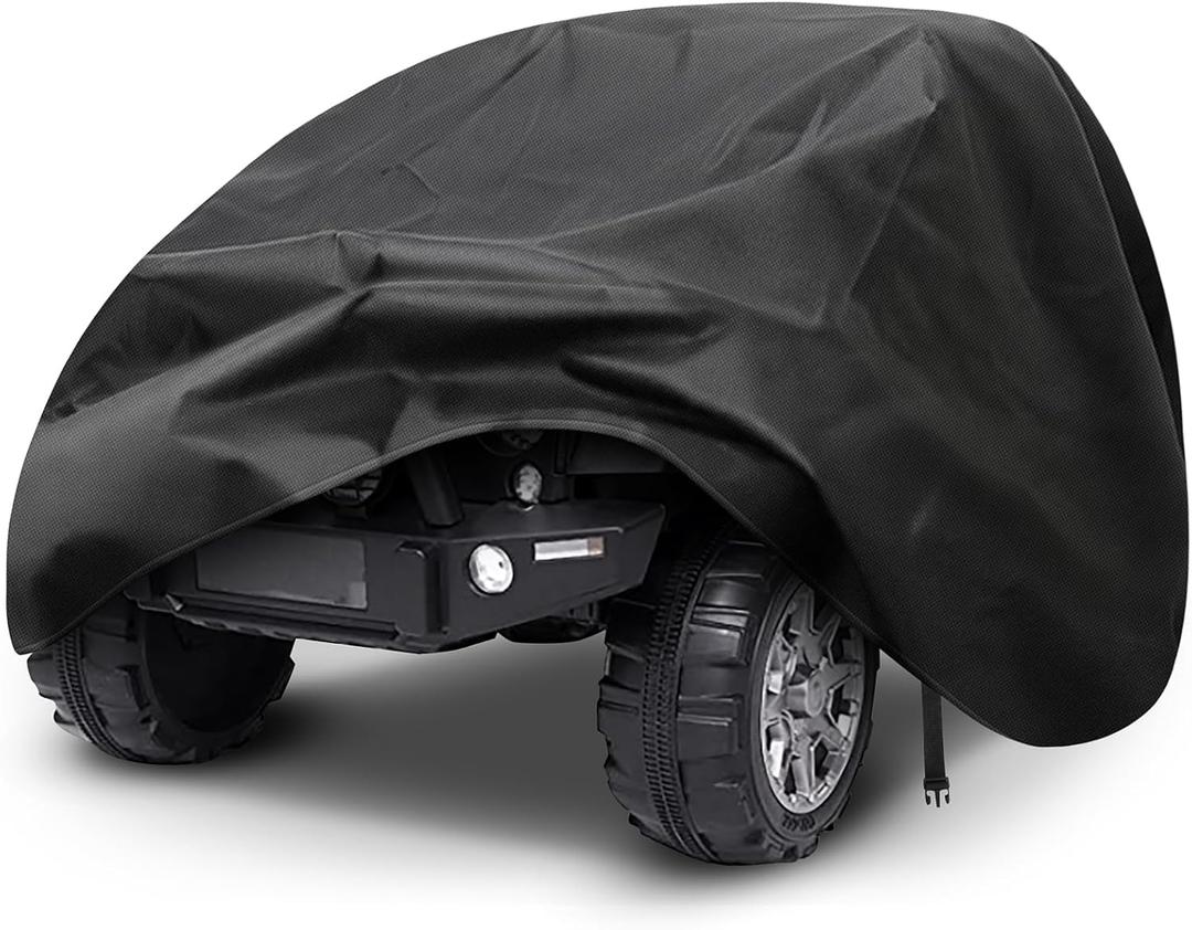 Kids Ride-On Toy Car Cover, Outdoor Wrapper Resistant Protection for Electric Battery Powered Children Wheels Toy Vehicles - Universal Fit, Water Resistant