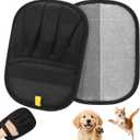 2 Packs Electrostatic Pet Hair Remover Glove for Dogs and Cats  Reusable Brush Pet Hair Removal Glove for Furniture, Car Interiors, Bedding & Clothing