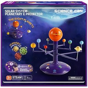 Science Can Solar System for Kids, Talking Astronomy Solar System Model Kit, Planetarium Projector with 8 Planets STEM Space Toys for 3 4 5+ Years Old Boys Girls