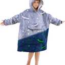 UOMNY Wearable Blanket Hoodie for Kids Wearable Blankets, Boys 6-14Y