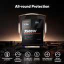 LiTime 3500W Solar Inverter Charger, All-in-One 48V DC-120V AC, 80A MPPT