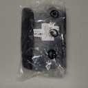 Blooming Jelly Women's Tummy Control Swimsuits Slimming One Piece Bathing Suit Ruffle Wrap V Neck Swimwear (Medium, Black)