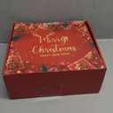 Christmas Gifts Basket for Women, Xmas Self Care Spa Gift Set for Mum, Wife, Best Friend, Sister, Coworkers, Teacher, Nurse, Secret Santa Gifts Box Set Christmas Tumbler (Red-Merry Christmas)