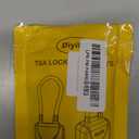 Luggage Locks with Key, [2 Pack] Diyife TSA Approved Luggage Locks, Suitcase Locks, Small TSA Travel Lock with Zinc Alloy Steel Cable Ideal for Backpacks, Bags, Toolbox, Case (Black)