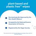 WaterWipes Sensitive+ Newborn & Baby Wipes, 3-In-1 Cleans, Cares, Protects, 99.9% Water, Unscented & Hypoallergenic, 240 Count (4 Packs)