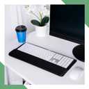Weewooday Keyboard Wrist Rest for Pad Wrist Rest Stand Compatible with Wireless Keyboard with Numeric Keypad for Easy Typing(Compatible with Magic Keyboard 2 with Numeric Keypad, MQ052LL/A)