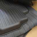 All Weather Floor Mats Cargo Mat Fit for Nissan Sentra 2020-2025 TPE Liners Sentra Accessories Set All Season Guard Odorless Anti-Slip Floor Mats Cargo Mat Black