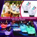 Umigy 2 Pack 5 L LED Ice Buckets for Champagne, Wine, Beer