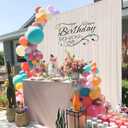 10ft x 10ft Beige Backdrop Curtains for Wedding Birthday Baby Shower Photography Backdrop Fabric Curtains Drapes Home Window Decorations Rod Pocket Light Filtering Window Drapes,5ft x 10ft, 2 Panels