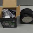 Funtery 2 Pcs Bright Halloween Strobe Light 88 LEDs Flash Party Lighting Sound and Speed Modes Flashing Stage Lights for Christmas Birthday Party Room Dance DJ Bar Karaoke Show Wedding(White)