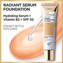 L'Oreal Paris Age Perfect Radiant Serum Foundation with SPF 50, Rose Ivory, 1 Ounce