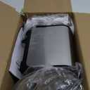 Electric Meat Grinder, Sausage Stuffer with 3 Sausage Tubes, 2 Blades, 3 Plates, 3200W Max, Meat Grinder Heavy Duty for Home Kitchen Use, Stainless Steel (Black)