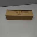 13.2" Window Candles Battery Operated with Remote, Timer, Dimmable, Flicker/Steady Mode, LED 5000K Cool White Christmas Candle Lights for Windows, Indoor Holiday Decor, 4 Pack, Black Holders