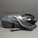 Portable Baby Playpen with Padded Floor, Foldable Play Yard for Babies and Toddlers, Indoor & Outdoor Kids Fence (Grey, 50" x 50")