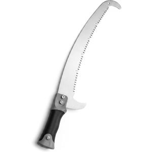 Heavy Duty Pole Saw Blade, Thickened Anti-Bend Pruner & Reinforced Handle for High Branches, Secure Tree Trimmer Attachment Compatible with Standard Extension Pole