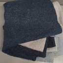 MIULEE Pack of 4 Decorative Textured Boucle Christmas Throw Pillow Covers 20x20 Inch Neutral Blue Accent Solid Pillow Cases Couch Cushion Covers for Modern Farmhouse Boho Bed Livingroom Home Decor