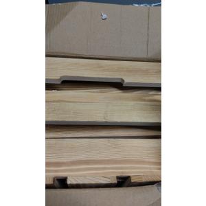 5 Pcs Decorative Wood Crates for Display, 5 Size Large Farmhouse Wooden Basket for Storage Container and Decorations, Rustic Nesting Crates Decor Boxes with Handle