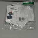 Combuh Battery Operated Shower Light Waterproof Inside, Rechargeable Motion Sensor Ceiling Lights Battery Powered with Remote, No Wiring Magnetic Cordless LED Overhead Lighting for Closet Hallway (1pack, 3CCT-Round)