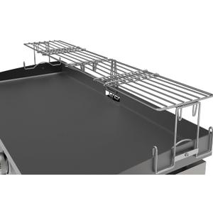 Universal Griddle Warming Rack for Blackstone 36 28 22 17 inch Griddle Accessories, Adjustable Rack for Weber and Most Flattop Grills, Griddle Cooling Rack for Blackstone 2149 1984 1554 Grill (12"L - 45"L)