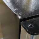 3.1 Cu.Ft Mini Fridge with Freezer, 2 Door Compact Refrigerator, Mini Fridge with Adjustable Removable Glass Shelves for Bedroom, Office, Dorm or Apartment, Stainless Steel (Silver)