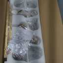 Gold Vintage Bathroom Light Fixtures, 3-Lights Bathroom Vanity Light, Antique Brushed Gold Lighting Fixtures Over Mirror with Crystal Glass Shade, Wall Sconce Lighting