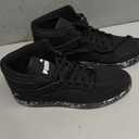 Puma Men's Rebound Layup Sneaker Black Black White, 14
