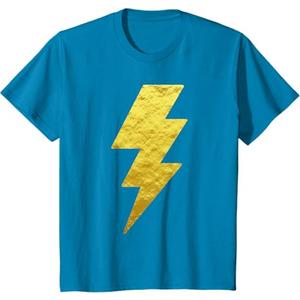 Kids Boys Lightning Bolt T-Shirt - Toddlers Kids Red Tee Shirt T-Shirt (Size 3T)