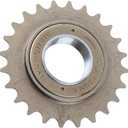 24T Steel Single Speed Freewheel - 10cm Diameter Threaded Rear Sprocket for Smooth Cycling, Replacement Part for Fixie & Single Speed Bikes, 3.94inch