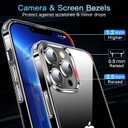 CASEKOO for iPhone 13 Pro Max Case Crystal Clear, [Never Yellow Technology] [Military-Grade Protection] Transparent Slim Cover Women Men for iPhone 13 ProMax Phone Case 6.7 inch, Clear