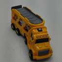 Bennol Construction Truck Toys for Toddler Boy 1 2 3 4 5 Year Old, Car Trucks Birthday Gifts Toys for Kids Ages 1-3 3-5, 5-in-1 Construction Trcuk with Excavator, Crane Mixer, Bulldozer
